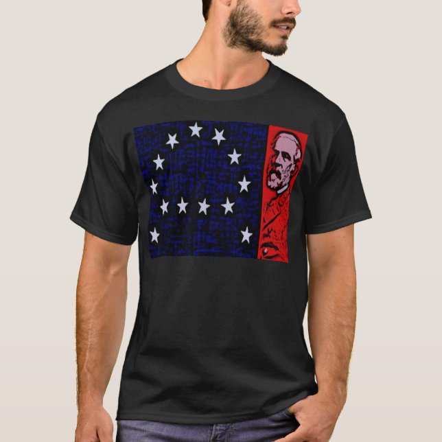 General Robert E. Lee Tee Shirt (Framsida)
