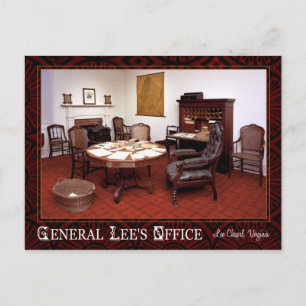 General Robert E. Lee's office, Lee Chapel, VA Vykort