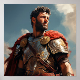 General Roman Maximus som Gladiator Poster - Anci