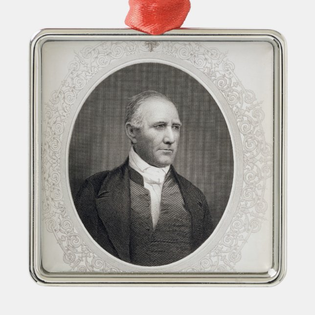 General Samuel Houston Julgransprydnad Metall (Framsidan)