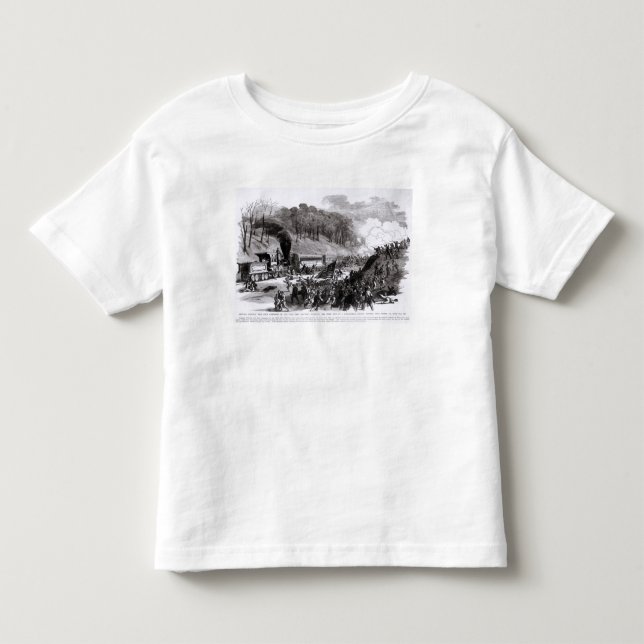 General Schenck med fyra företag T Shirt (Framsida)