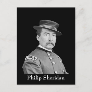 General Sheridan Vykort