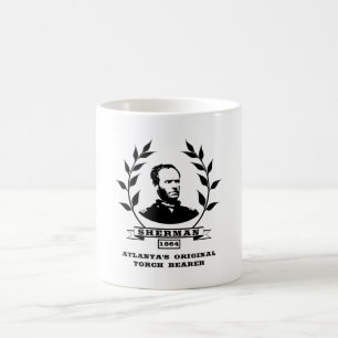 General Sherman - Atlantas original- facklabärare Kaffemugg