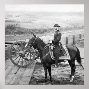 General Sherman i Atlanta, 1864 Poster