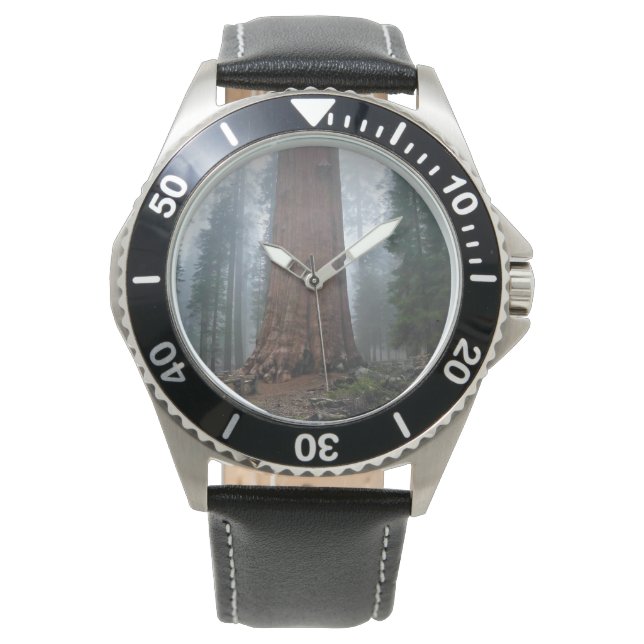 General Sherman Träd, Sequoia, CA Armbandsur (Framsida)