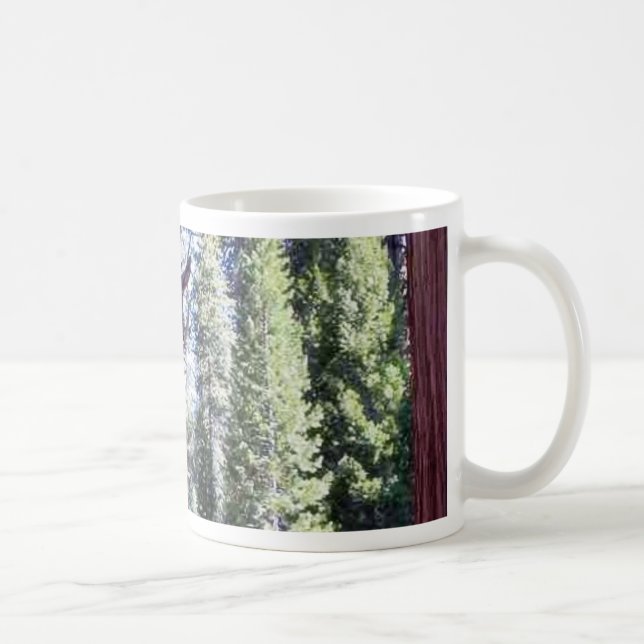 General Sherman Träd Skogen Kaffemugg (Höger)