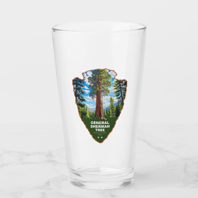 General Sherman Tree Sequoia NP Arrowhead Glaskopp (Framsida)