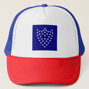 General Shermans Flagga Truckers Hat Keps