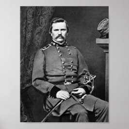 General Simon Bolivar Buckner Porträtt Poster