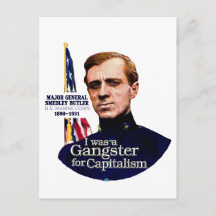 General Smedley Butler Vykort