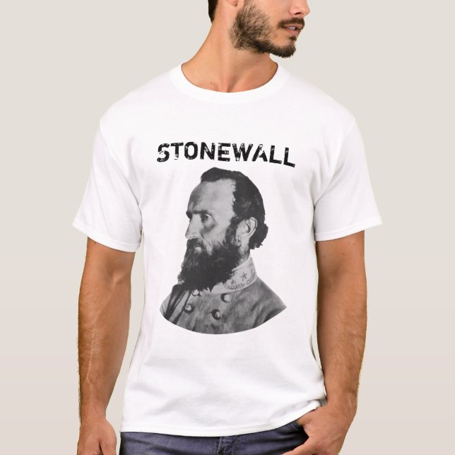General Stonewall Jackson T Shirt (Framsida)