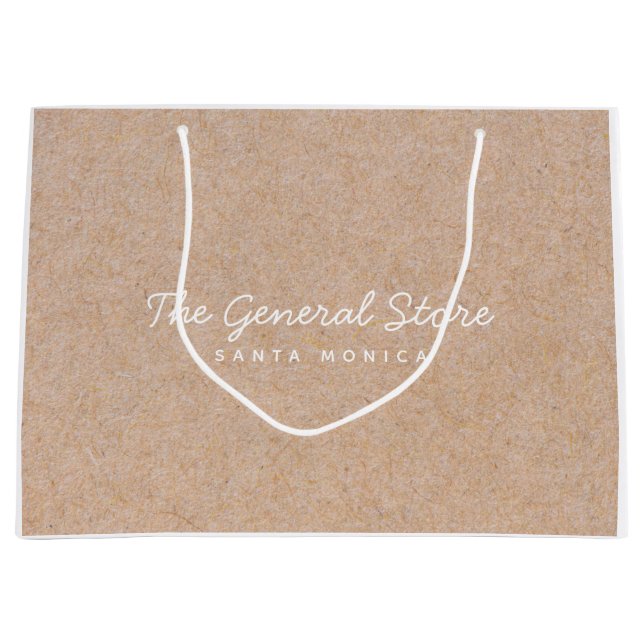 General Store Kraft Retail Shopping bag (Framsidan)
