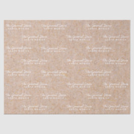 General Store Kraft Tissue Paper