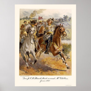 General Stuart's Raid av Henry Alexander Ogden Poster