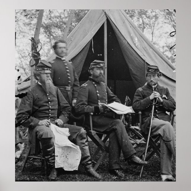 General Sykes och bemannar Poster (Framsidan)