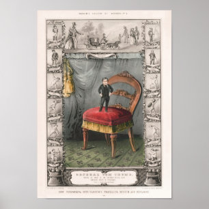 General Tom Thumb - Barnums underlagsgalleri Poster