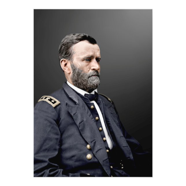 General Ulysses S. Grant Fototryck (Framsidan)
