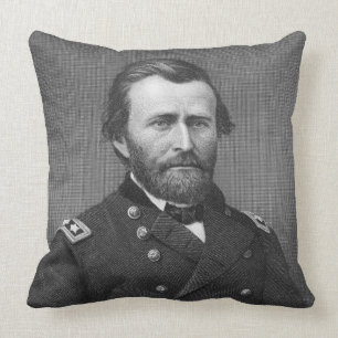 General Ulysses Simpson Bevilja som inristar efter Kudde