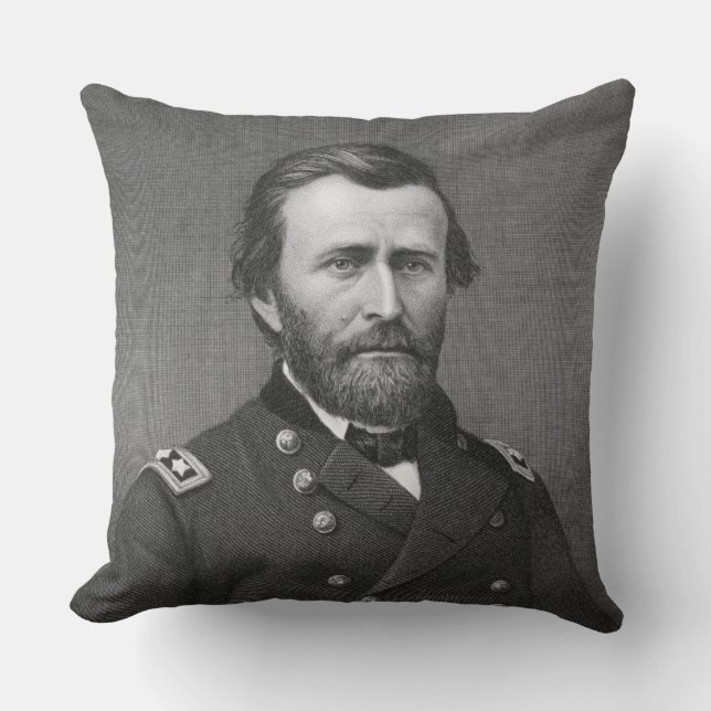 General Ulysses Simpson Bevilja som inristar efter Kudde (Framsida)