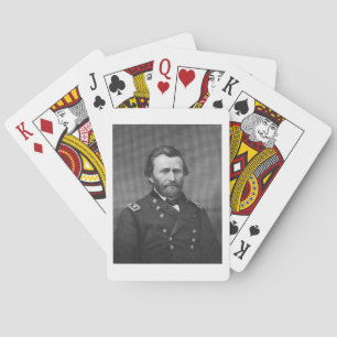 General Ulysses Simpson Bevilja som inristar efter Spel Kort