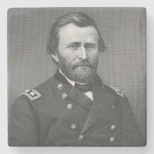General Ulysses Simpson Bevilja som inristar efter Underlägg Sten