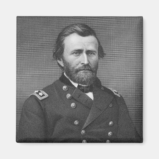 General Ulysses Simpson Grant, graverad efter en d Magnet (Framsidan)