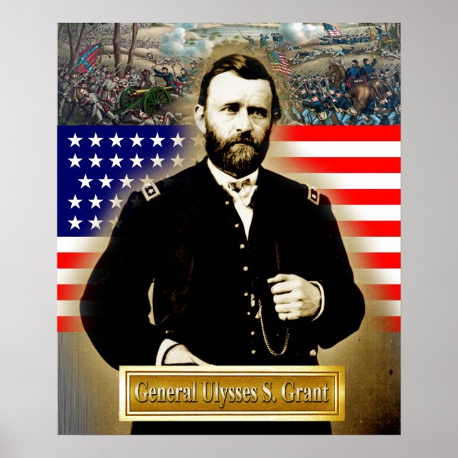 General Ulyssess S. Grant Poster (Framsidan)