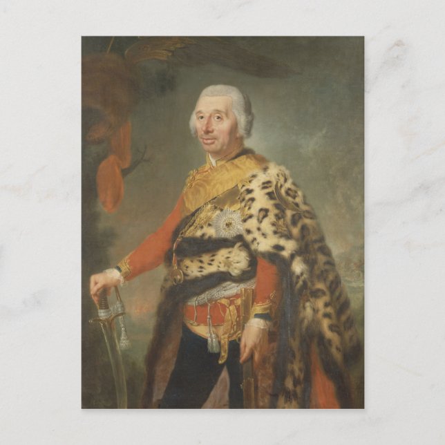 General von Zieten, 1769 Vykort (Framsida)