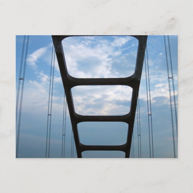 General W.K. Wilson Jr. “Dolly Parton” Bridge AL Vykort (Framsida)