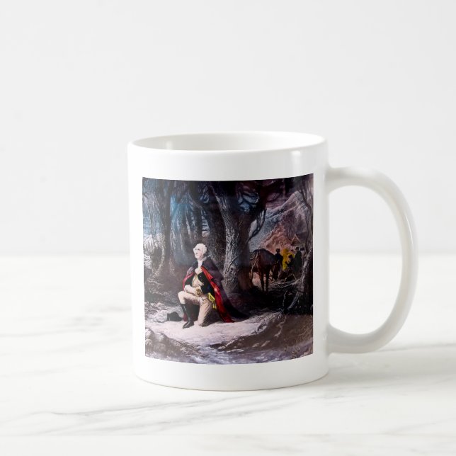 General Washington Be på dalsmedjan, PA Kaffemugg (Höger)