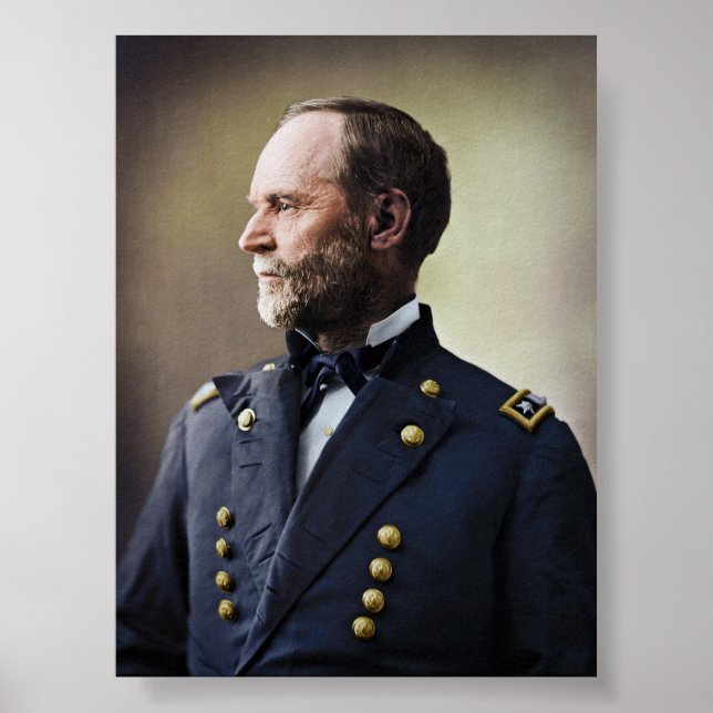 General William Sherman Poster (Framsidan)