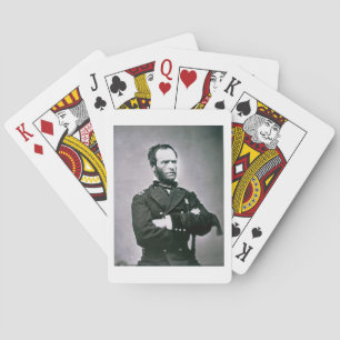 General William T. Sherman (1820-91) (b-/wfotoet) Casinokort