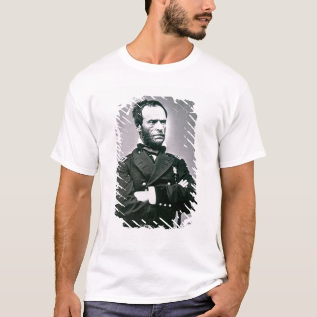 General William T. Sherman (1820-91) (b-/wfotoet) Tee (Framsida)