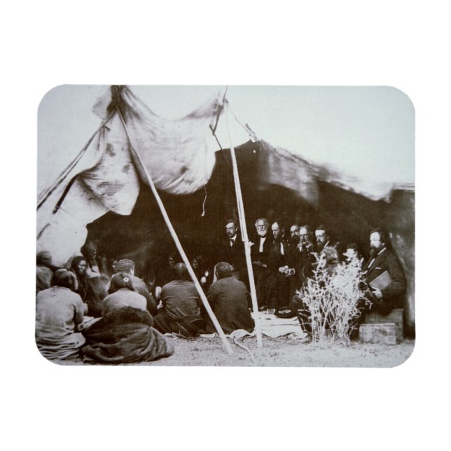 General William T. Sherman (1820-91), ordförande v Magnet (Horisontell)