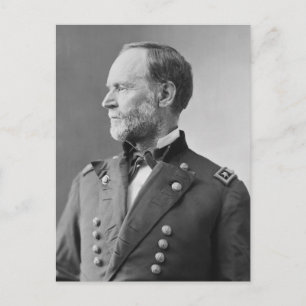 General William Tecumseh Sherman Vykort