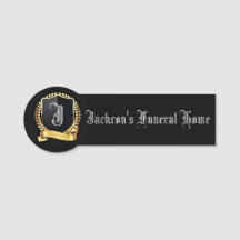 Generaldirektör Namn bricka