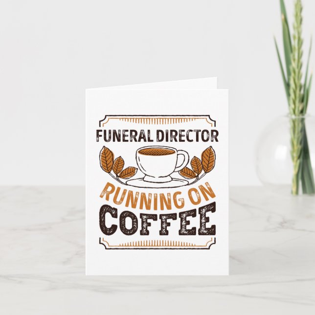 Generaldirektör vid Caffeine Gift Kort (Framsida)