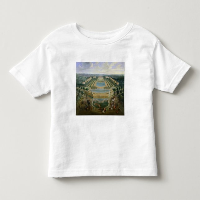 Generalen beskådar av chateauen t shirt (Framsida)