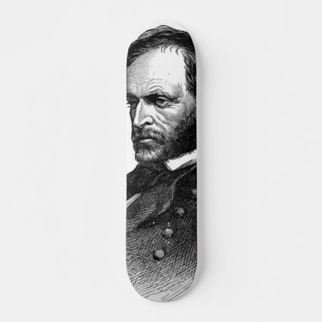 Generaler i civil Krig Old School Skateboard Bräda 21,6 Cm (Framsida)