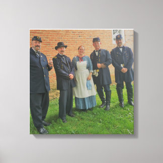 Generalerna Krig och Krig Nurse Dam Canvastryck