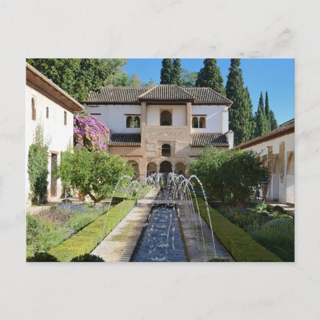 Generalife vykort (Framsida)