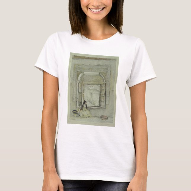 Generalifpalatset, från Casa de Cha Tee Shirt (Framsida)