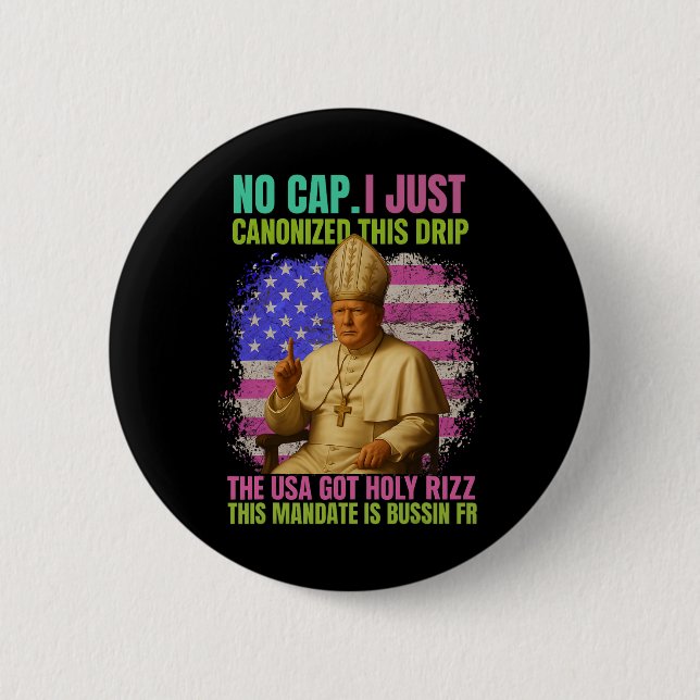 Generallöjtnant Alpha Slang Trump som Vatikankyrka Knapp (Framsida)