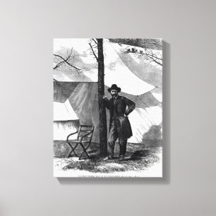 Generallöjtnant Ulysses S. Grant Canvastryck