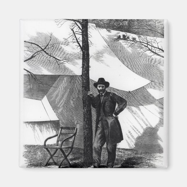 Generallöjtnant Ulysses S. Grant Magnet (Framsidan)