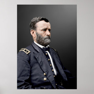 Generallöjtnant Ulysses S. GRANT Poster