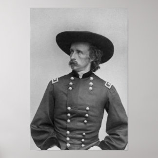 Generalmajor George Armstrong Custer Poster