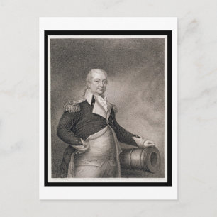 Generalmajor Henry Knox (1750-1806) graverad av J. Vykort