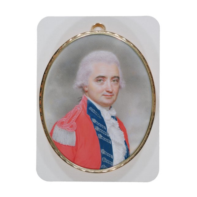 Generalmajor Herr Barry Close (d.1813) 1794 (w/ca  Magnet (Vertikal)