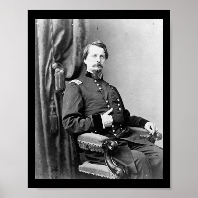 Generalmajor Winfield S. Hancock Poster (Framsidan)
